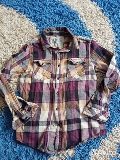 Рубашка в клетку на мальчика