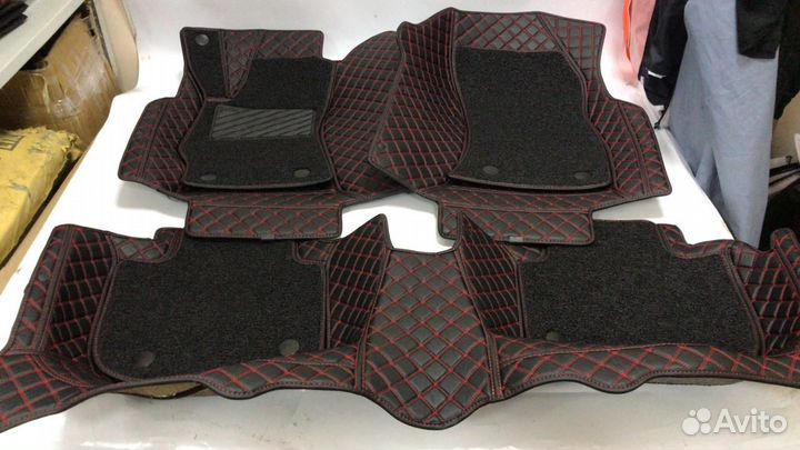 3D Коврики Range Rover Салон Багажник из Экокожи