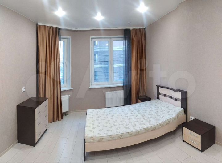 1-к. квартира, 38 м², 2/21 эт.