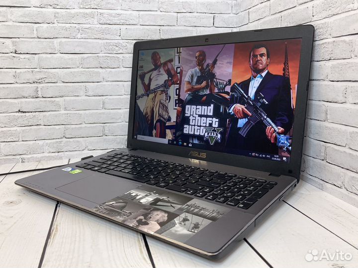 Игровой ноутбук asus SSD/Nvidia/8gb/2gb видео/гара