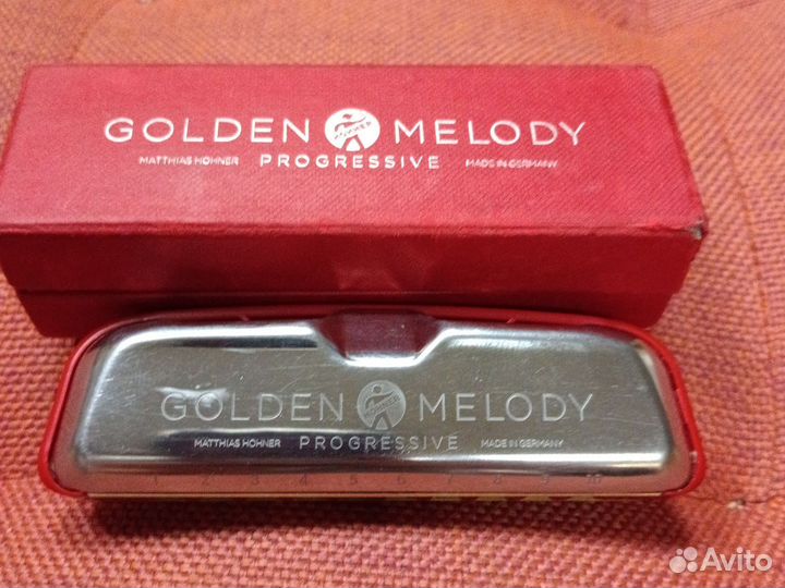 Губная гармоника hohner Golden Melody Progressive
