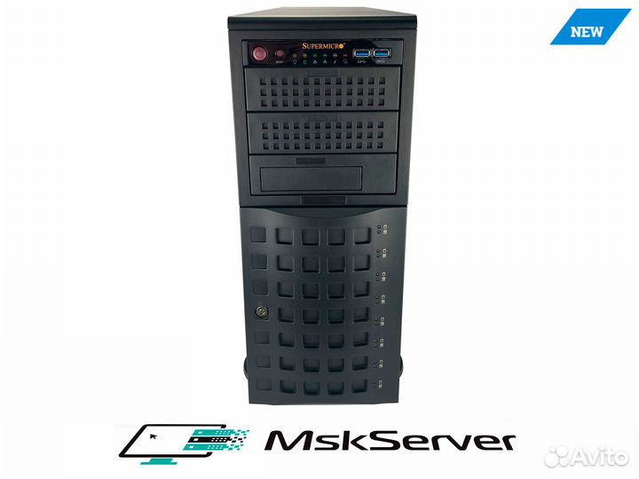 Сервер Supermicro 7049P-TRT 2xGold 6148 256Gb