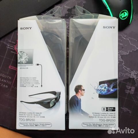 3d очки Sony TDG-BR250 Black