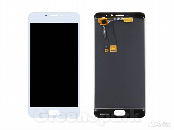Дисплей для Meizu M5 Note +тач 5.5'' белый copy