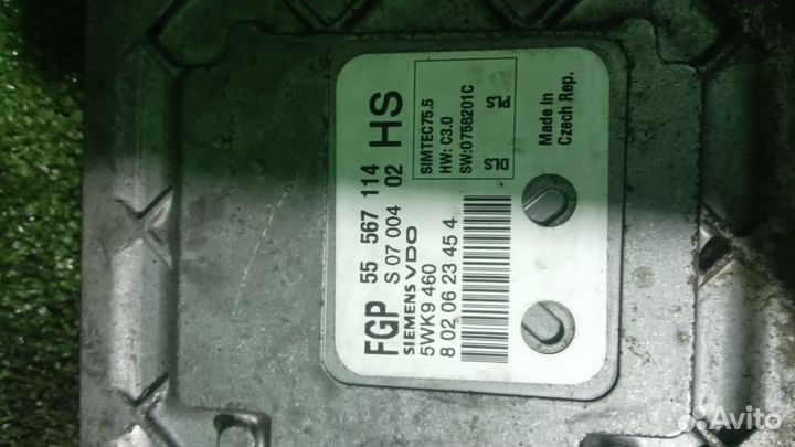 Блок управления двигателем Opel Astra