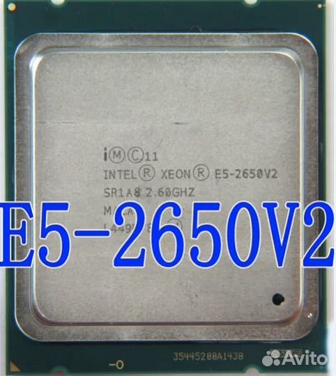 Xeon e5-2650v2 8(16)cores/ (2,60-3,40) GHz
