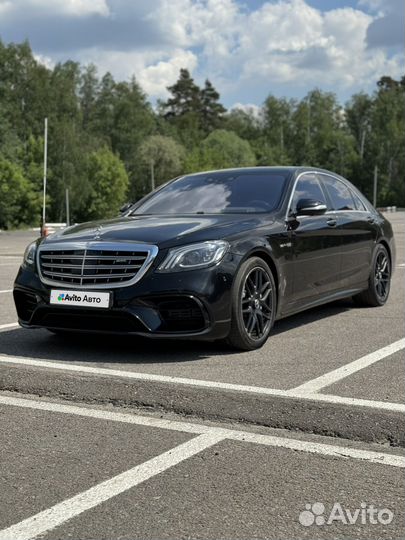 Mercedes-Benz S-класс AMG 4.0 AT, 2017, 114 200 км