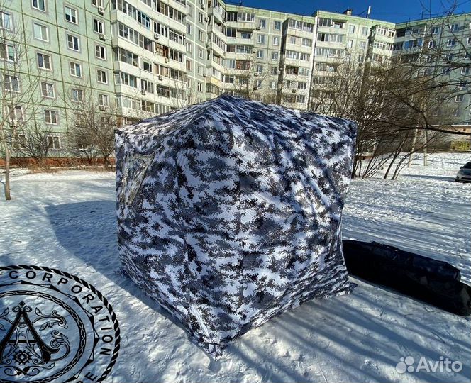 Мобильная баня 240*240*220