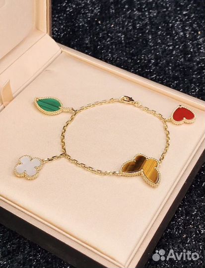 Золотой браслет Van Cleef 13.9 гр