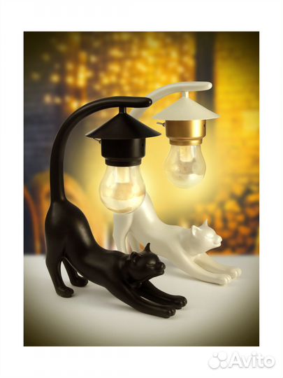 Ночник кошка