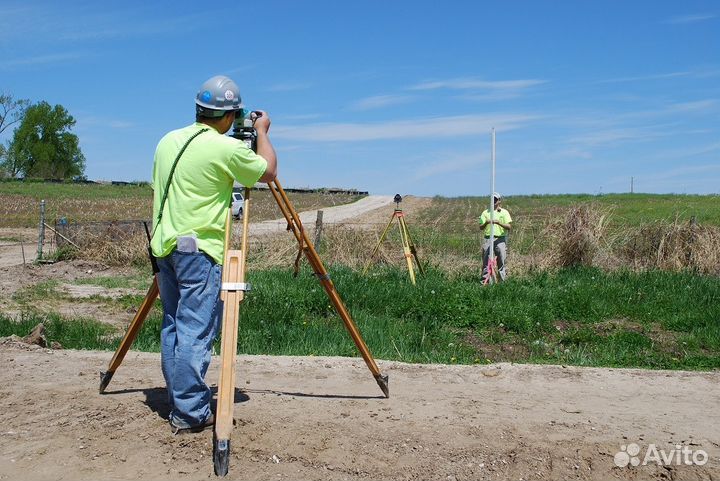 Вынос границ участка, межевание, кадастровый инжен