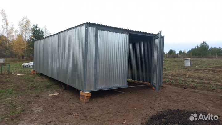 Ракушка / Хозблок оцинкованный