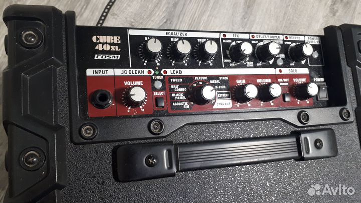 Комбоусилитель roland cube 40XL cosm