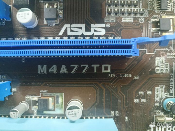 Материнская плата Socket AM3 asus M4A77TD
