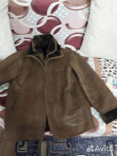 Куртка дубленка мужская