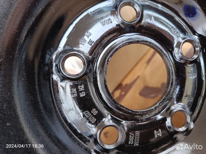Продам стальные диски R15