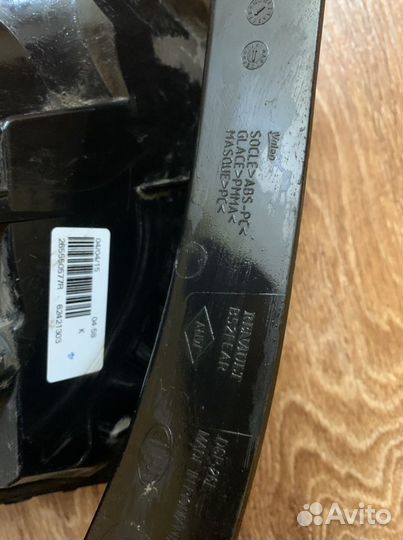 Фара Задняя для рено сандеро