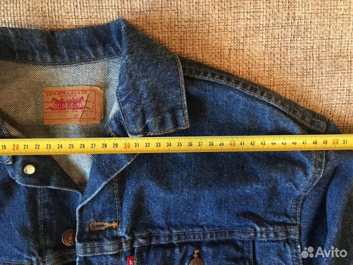 Джинсовая куртка levis. Made in USA