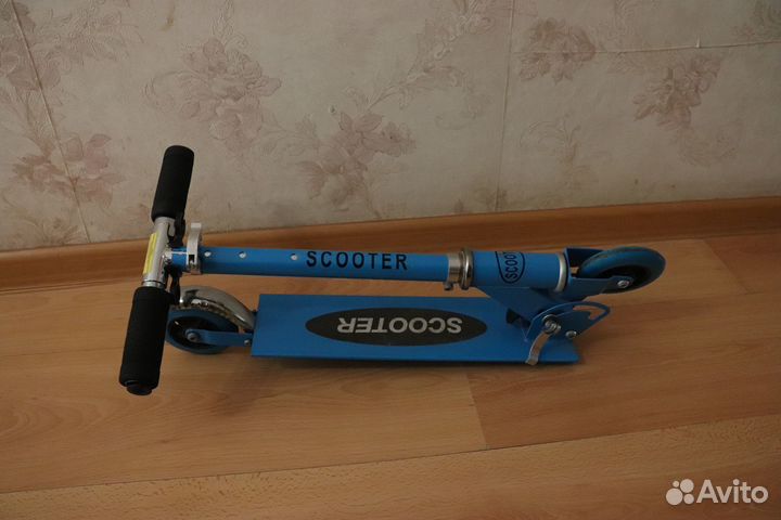 Самокат двухколесный складной