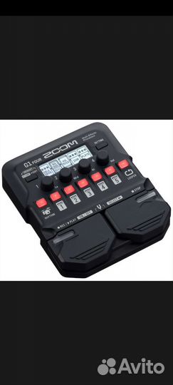 Zoom G1 four - гитарный процессор мультиэффектов
