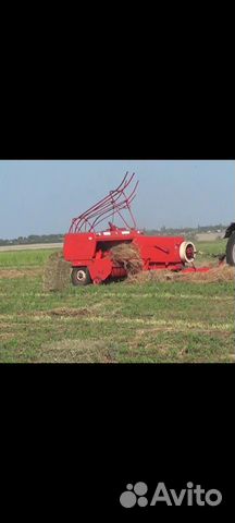 Покос травы трактором тюкование сена