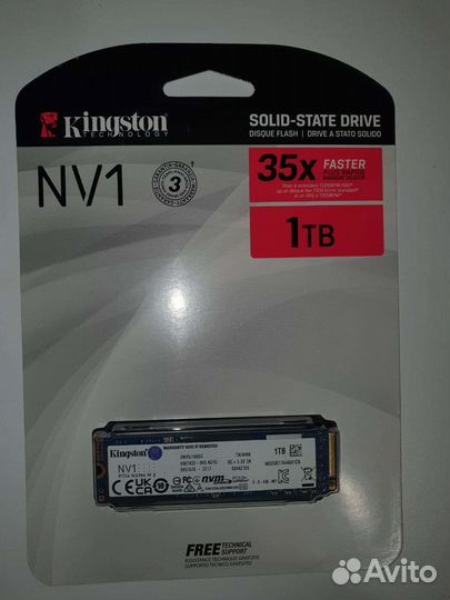 SSD Kingston NV1 1TB новый