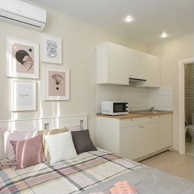 Квартира-студия, 16 м², 1 кровать