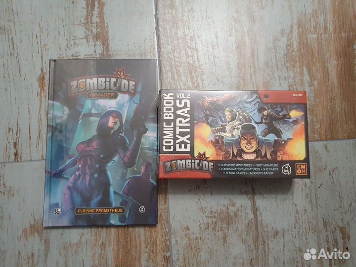 Комикс Zombicide Invader – Comics Book Vol 2 + Ext