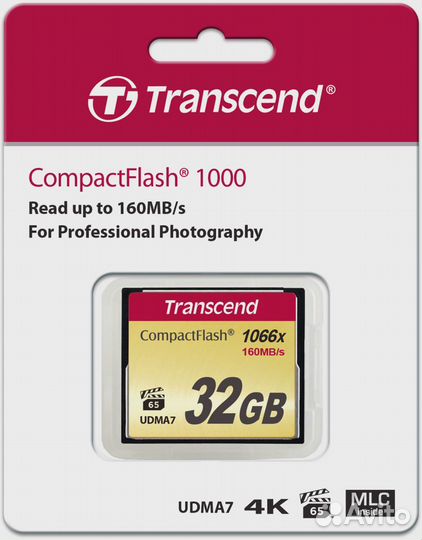 Карта памяти Transcend TS32GCF1000