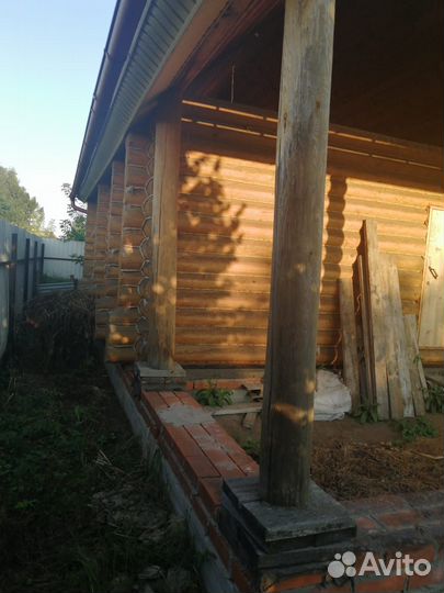 Сруб бани под разбор