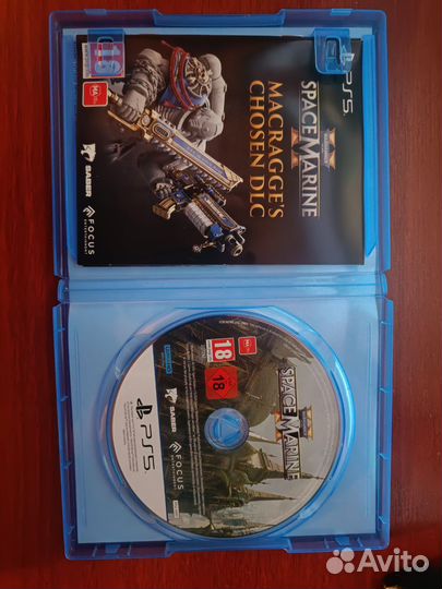 Warhammer 40.000 space marine 2 ps5 диск