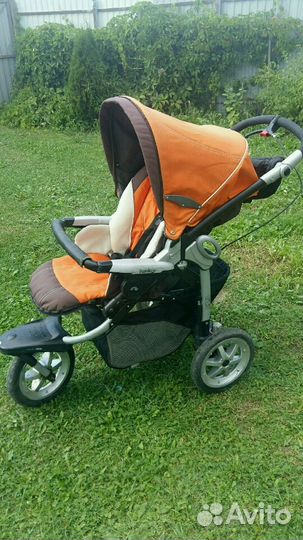 Коляска PegPerego GT3 2в1 + подарок коляска-трость