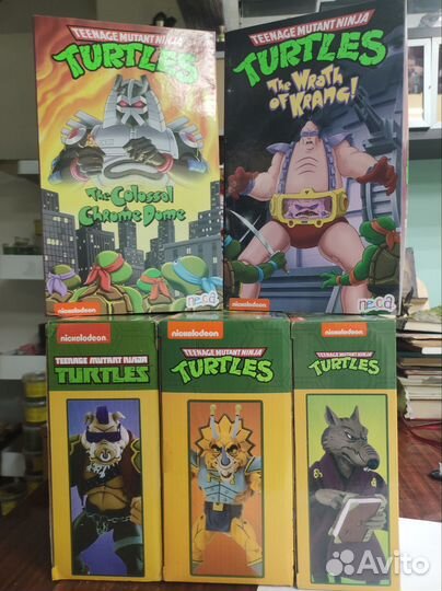 Фигурки neca, tmnt,черепашки ниндзя