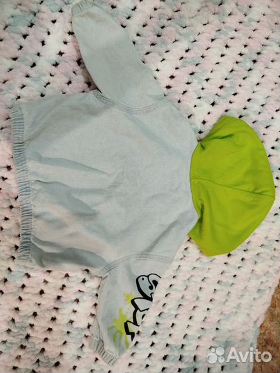 Джинсовка летняя размер 80