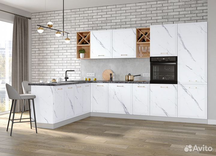 Кухня Прямая под ключ