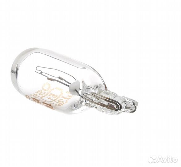 Лампа W3W (3W) W2/1x9/5d стеклянный цоколь 12V 282