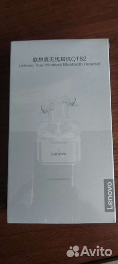 Блютуз наушники lenovo