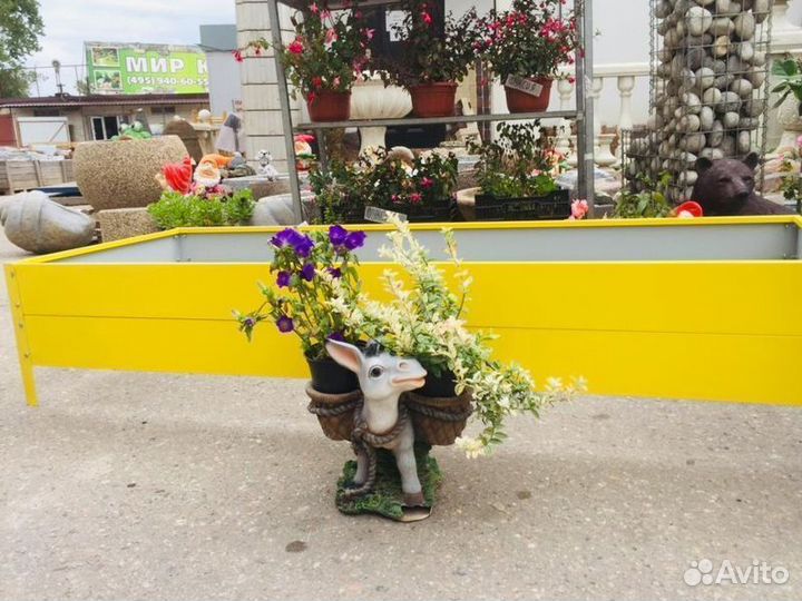 Грядки оцинкованные полимерные