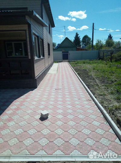 Укладка, тротуарной плитки