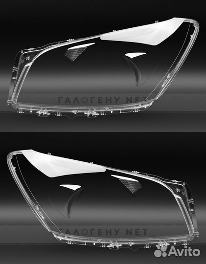 Стекла фар Toyota RAV4 XA30 long 2006-2010 левое п