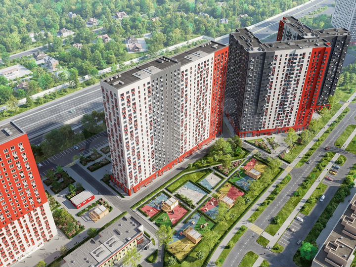 2-к. квартира, 50,7 м², 18/25 эт.