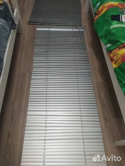 Жалюзи горизонтальные алюминиевые 2 шт