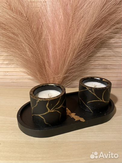 Свеча для дома соевая