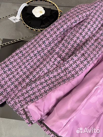 Твидовый жакет chanel