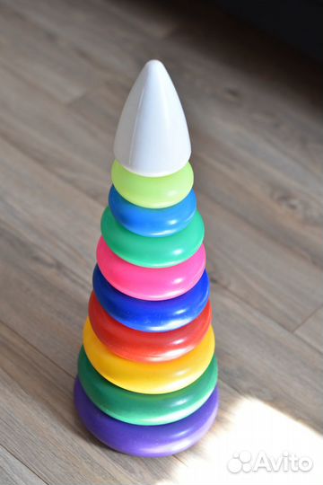 Пирамидка детская большая