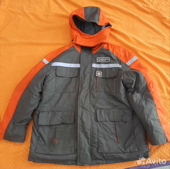 Рабочая куртка электромонтера термостойкая