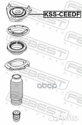 Опора переднего амортизатора KSS-ceedf Febest