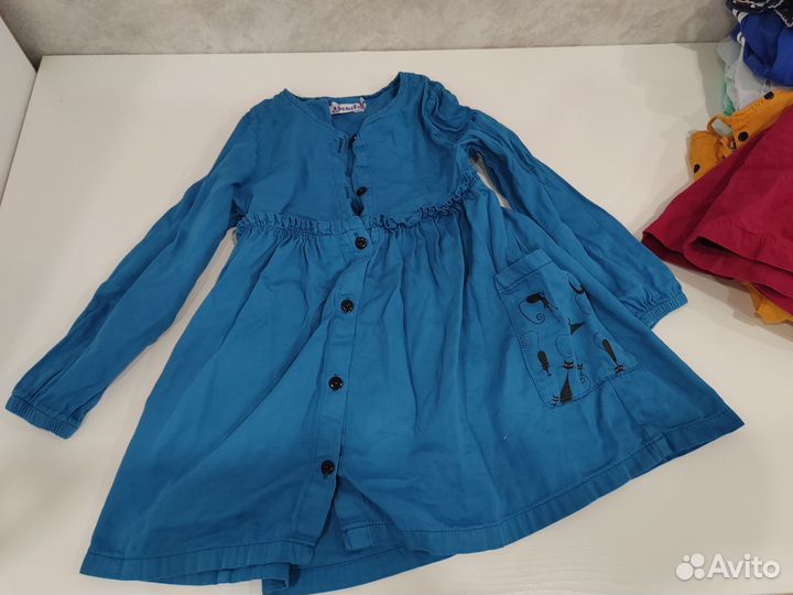 Пакет одежды на девочку 98 104
