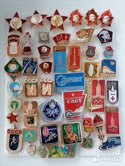 Значки редкие коллекция СССР