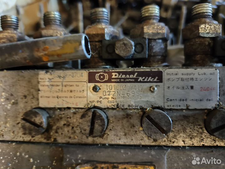 Тнвд двигателя 6HE1 Исузу Форвард